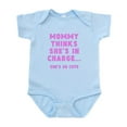 thumbnail image 1 of CafePress - Mommy Thinks Shes In Charge Body Suit - Baby Light Bodysuit, Size Newborn - 24 Months, 1 of 4