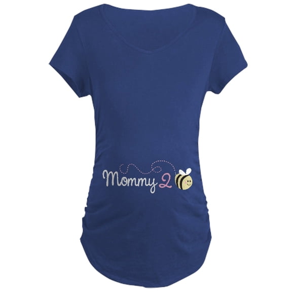CafePress - Mommy To Bee Maternity Dark T Shirt - Maternity Dark T-Shirt