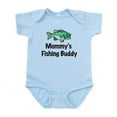 thumbnail image 1 of CafePress - Mommy's Fishing Buddy Infant Bodysuit - Baby Light Bodysuit, Size Newborn - 24 Months, 1 of 4