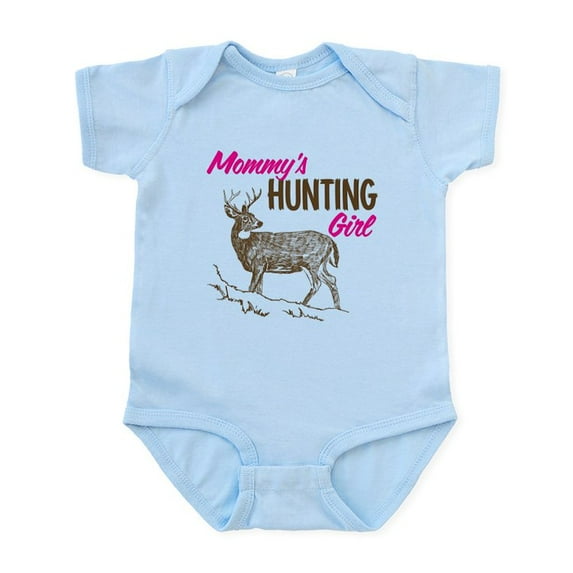 CafePress - Mommy's Hunting Girl Infant Bodysuit - Baby Light Bodysuit, Size Newborn - 24 Months
