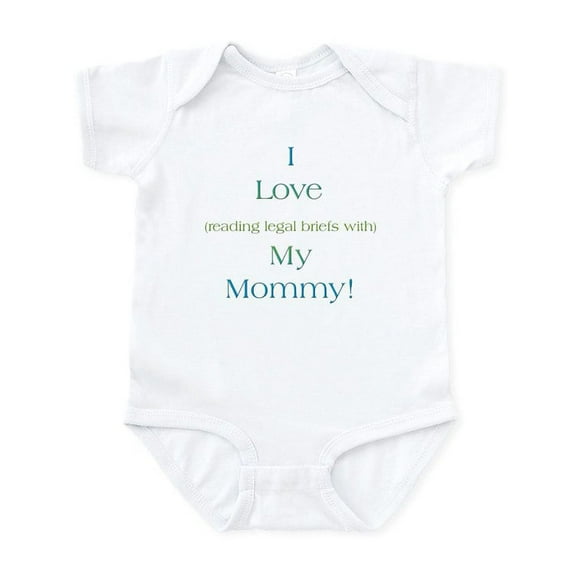 CafePress - Mommy's Legal Briefs Infant Bodysuit - Baby Light Bodysuit, Size Newborn - 24 Months