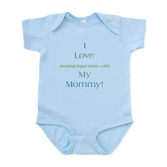 CafePress - Mommy's Legal Briefs Infant Bodysuit - Baby Light Bodysuit, Size Newborn - 24 Months