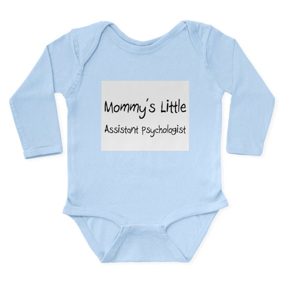 CafePress - Mommy's Little Assistant Psychologist Body Suit - Long Sleeve Cotton Baby Bodysuit