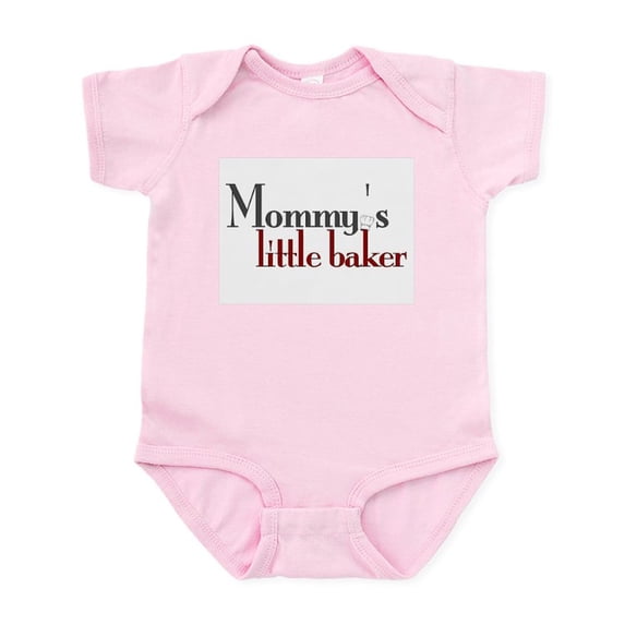 CafePress - Mommy's Little Baker Infant Bodysuit - Baby Light Bodysuit, Size Newborn - 24 Months