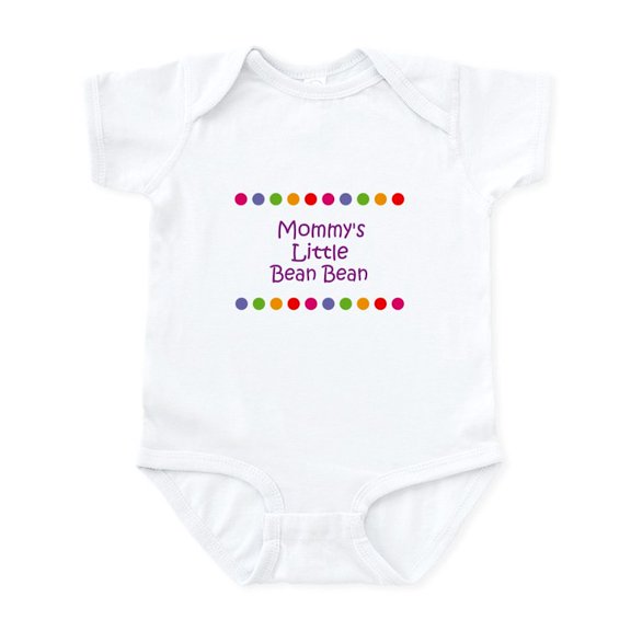 CafePress - Mommy's Little Bean Bean Infant Bodysuit - Baby Light Bodysuit, Size Newborn - 24 Months