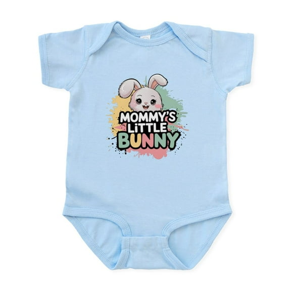 CafePress - Mommy's Little Bunny - Baby Light Bodysuit, Size Newborn - 24 Months