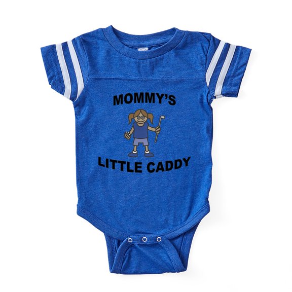 CafePress - Mommy's Little Caddy - Cute Infant Baby Football Bodysuit