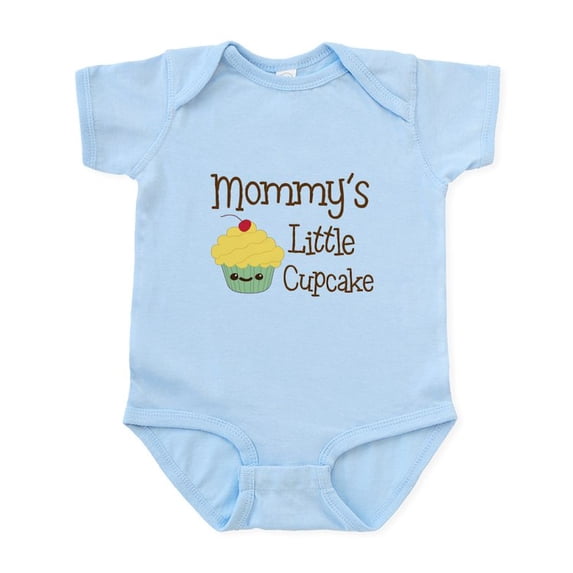 CafePress - Mommy's Little Cupcake Body Suit - Baby Light Bodysuit, Size Newborn - 24 Months