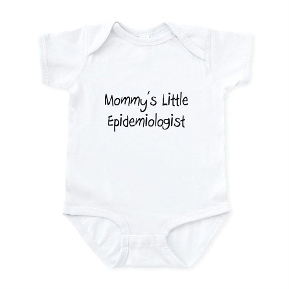 CafePress - Mommy's Little Epidemiologist Infant Bodysuit - Baby Light Bodysuit, Size Newborn - 24 Months