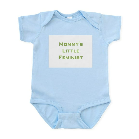 CafePress - Mommy's Little Feminist Infant Bodysuit - Baby Light Bodysuit, Size Newborn - 24 Months