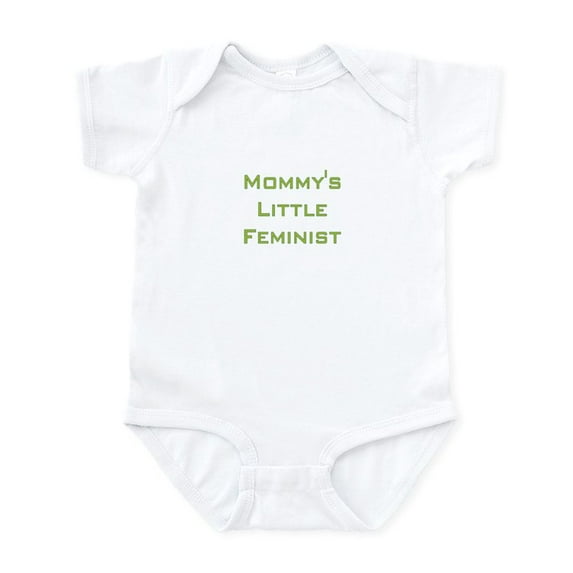 CafePress - Mommy's Little Feminist Infant Bodysuit - Baby Light Bodysuit, Size Newborn - 24 Months