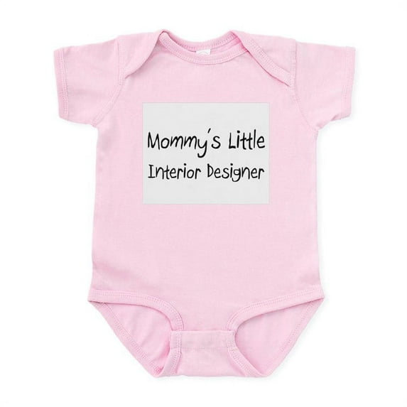 CafePress - Mommy's Little Interior Designer Infant Bodysuit - Baby Light Bodysuit, Size Newborn - 24 Months