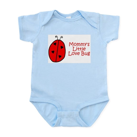 CafePress - Mommy's Little Love Bug Onesie - Baby Light Bodysuit, Size Newborn - 24 Months