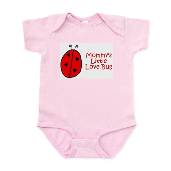 CafePress - Mommy's Little Love Bug Onesie - Baby Light Bodysuit, Size Newborn - 24 Months