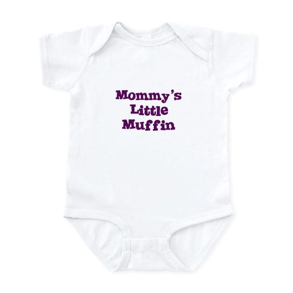 CafePress - Mommy's Little Muffin Infant Creeper - Baby Light Bodysuit, Size Newborn - 24 Months
