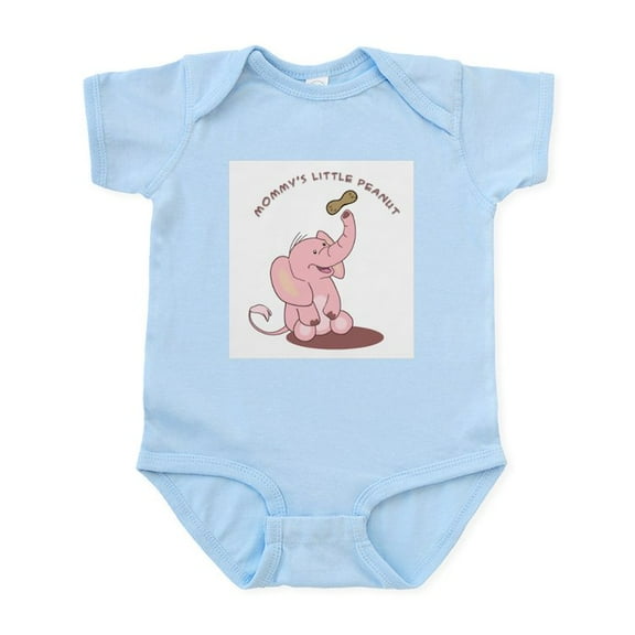 CafePress - Mommy's Little Peanut Infant Bodysuit - Baby Light Bodysuit, Size Newborn - 24 Months