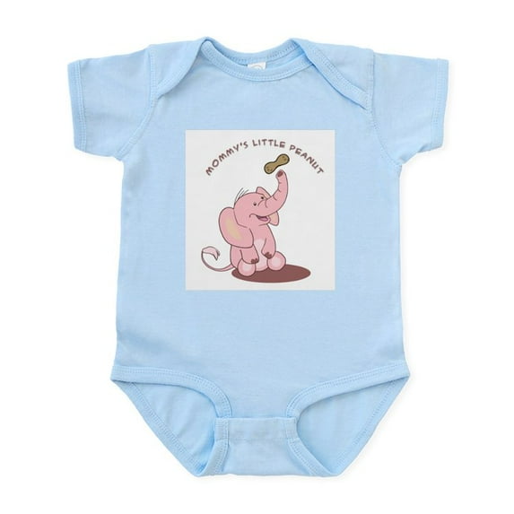 CafePress - Mommy's Little Peanut Infant Bodysuit - Baby Light Bodysuit, Size Newborn - 24 Months