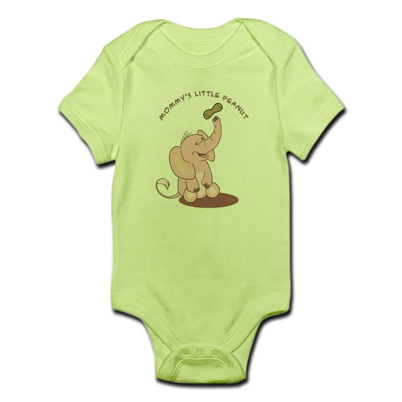 CafePress - Mommy's Little Peanut Infant Bodysuit - Baby Light Bodysuit
