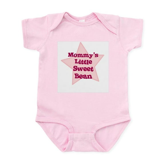 CafePress - Mommy's Little Sweet Bean Infant Creeper - Baby Light Bodysuit, Size Newborn - 24 Months