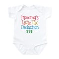 thumbnail image 1 of CafePress - Mommy's Little Tax Deduction Body Suit - Baby Light Bodysuit, Size Newborn - 24 Months, 1 of 4