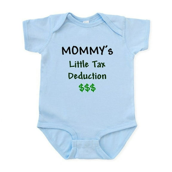 CafePress - Mommy's Little Tax Deduction Infant Bodysuit - Baby Light Bodysuit, Size Newborn - 24 Months