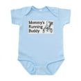 thumbnail image 1 of CafePress - Mommy's Running Buddy Body Suit - Baby Light Bodysuit, Size Newborn - 24 Months, 1 of 4