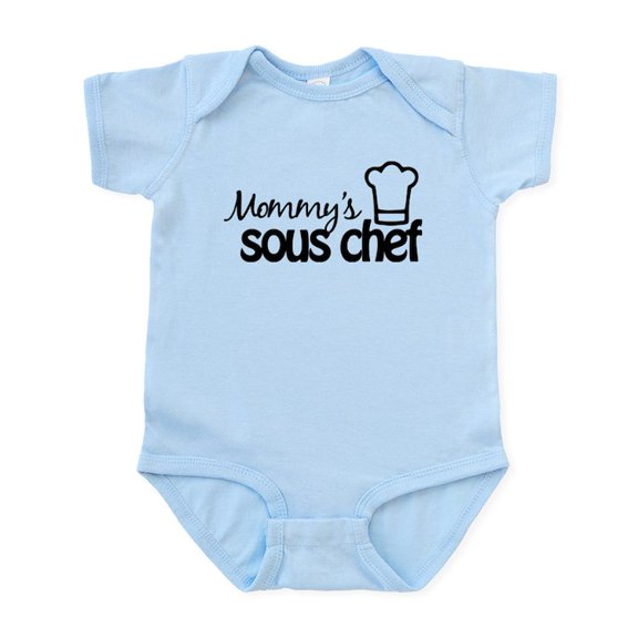 CafePress - Mommy's Sous Chef Infant Bodysuit - Baby Light Bodysuit, Size Newborn - 24 Months