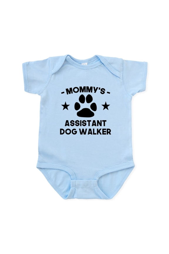 - Mommys Assistant Dog Walker Body Suit - Baby Light Bodysuit, Size Newborn - 24 Months