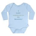 thumbnail image 1 of CafePress - Mommys Briefs 2 Body Suit - Long Sleeve Cotton Baby Bodysuit, 1 of 4