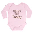 thumbnail image 1 of CafePress - Mommys Little Turkey Body Suit - Long Sleeve Cotton Baby Bodysuit, 1 of 4