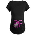 thumbnail image 1 of CafePress - Mommys Little Valentine Maternity Maternity T Shir - Maternity Dark T-Shirt, 1 of 3