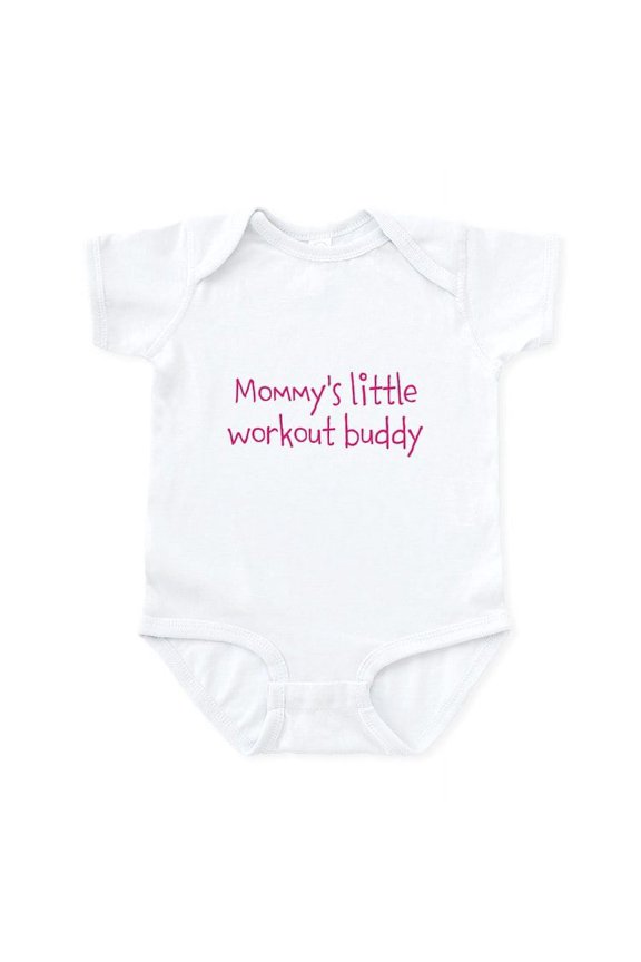 - Mommys Little Workout Buddy Body Suit - Baby Light Bodysuit, Size Newborn - 24 Months
