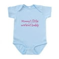 thumbnail image 1 of CafePress - Mommys Little Workout Buddy Body Suit - Baby Light Bodysuit, Size Newborn - 24 Months, 1 of 4