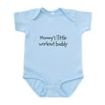 thumbnail image 1 of CafePress - Mommys Little Workout Buddy Body Suit - Baby Light Bodysuit, Size Newborn - 24 Months, 1 of 4