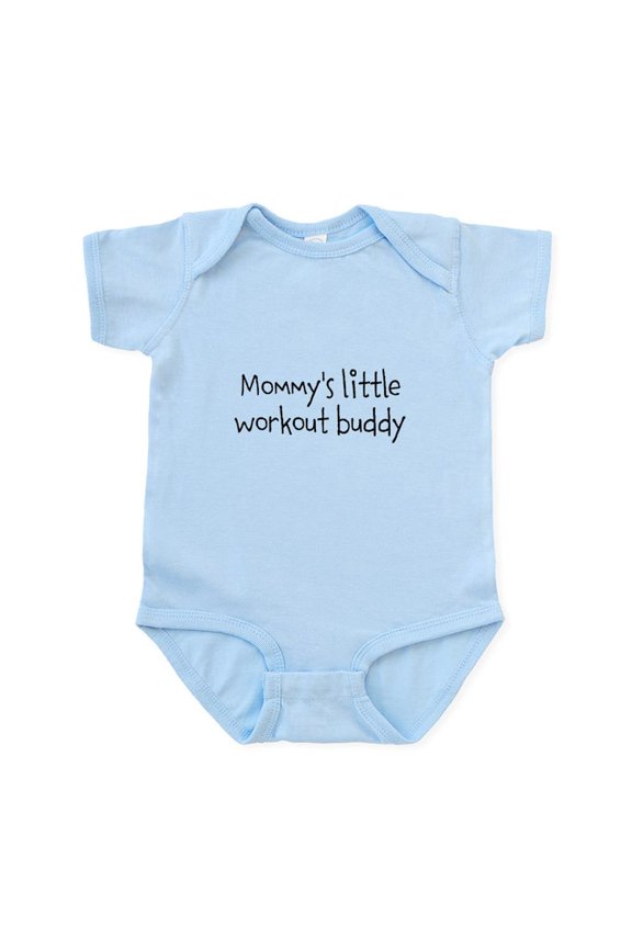 - Mommys Little Workout Buddy Body Suit - Baby Light Bodysuit, Size Newborn - 24 Months
