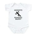 thumbnail image 1 of CafePress - Mommys Running Buddy Body Suit - Baby Light Bodysuit, Size Newborn - 24 Months, 1 of 4