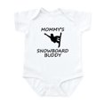 thumbnail image 1 of CafePress - Mommys Snowboard Buddy Body Suit - Baby Light Bodysuit, Size Newborn - 24 Months, 1 of 4