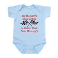 thumbnail image 1 of CafePress - Mommys Snowmobile Is Fast Infant Bodysuit - Baby Light Bodysuit, Size Newborn - 24 Months, 1 of 4