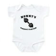 thumbnail image 1 of CafePress - Mommys Workout Partner Body Suit - Baby Light Bodysuit, Size Newborn - 24 Months, 1 of 4