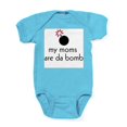 thumbnail image 1 of CafePress - Momsaredabomb - Cute Infant Bodysuit Baby Romper - Size Newborn - 24 Months, 1 of 3