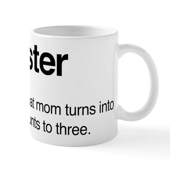 CafePress - Momster Mug - 11 oz Ceramic Mug - Novelty Coffee Tea Cup