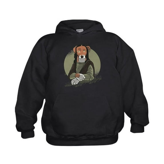 CafePress - Mona Lisa Dog Sweatshirt - Kids Hooded Sweatshirt, Classic Hoodie