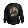 thumbnail image 1 of CafePress - Mona Lisa Dog Sweatshirt - Kids Sweatshirt, Youth Crew Neck Sweatshirt, 1 of 4