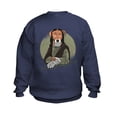thumbnail image 1 of CafePress - Mona Lisa Dog Sweatshirt - Kids Sweatshirt, Youth Crew Neck Sweatshirt, 1 of 4