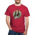 thumbnail image 1 of CafePress - Mona Lisa Dog T Shirt - Men's Classic Graphic Cotton T-Shirt, 1 of 4