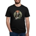 thumbnail image 1 of CafePress - Mona Lisa Dog T Shirt - Mens Tri-blend T-Shirt, 1 of 4