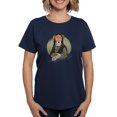 thumbnail image 1 of CafePress - Mona Lisa Dog T Shirt - Women's Traditional Fit Dark T-Shirt, 1 of 4