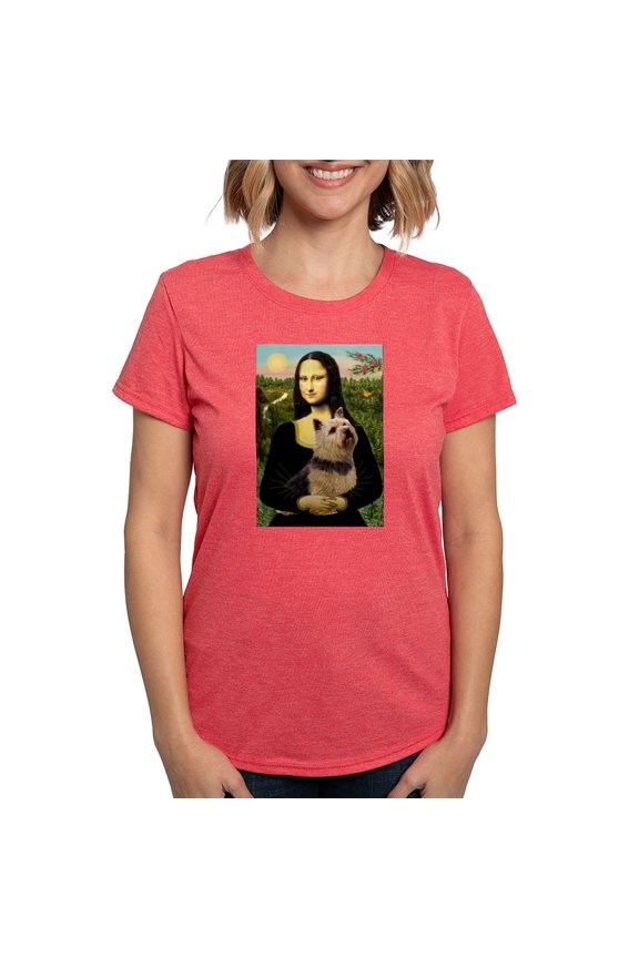 - Mona / Norwich Terrier T Shirt - Womens Tri-blend T-Shirt