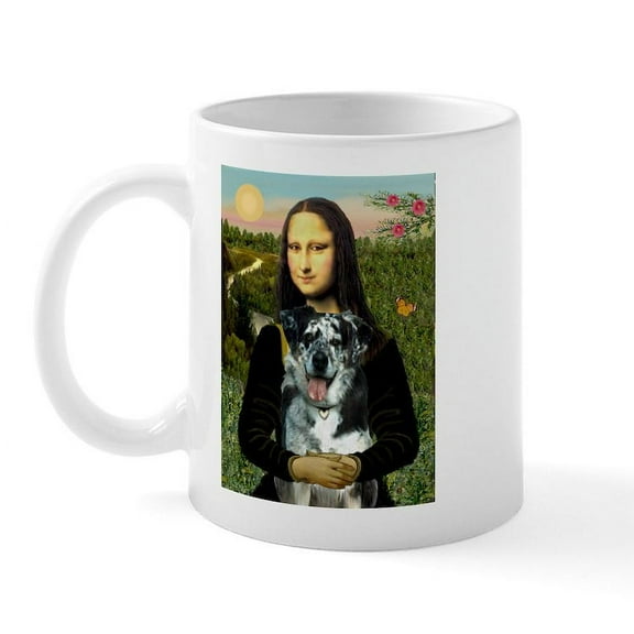 CafePress - Mona's Catahoula Leopard Mug - 11 oz Ceramic Mug - Novelty Coffee Tea Cup