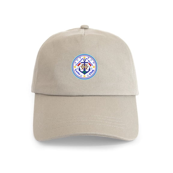 CafePress - Monaco Yacht Club - Adjustable 100% Brushed Unisex Casual Cotton Baseball Cap, Beige, 1